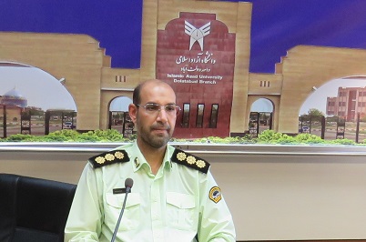 معاون اجتماعی فرماندهی نیروی انتظامی شهرستان برخوار
