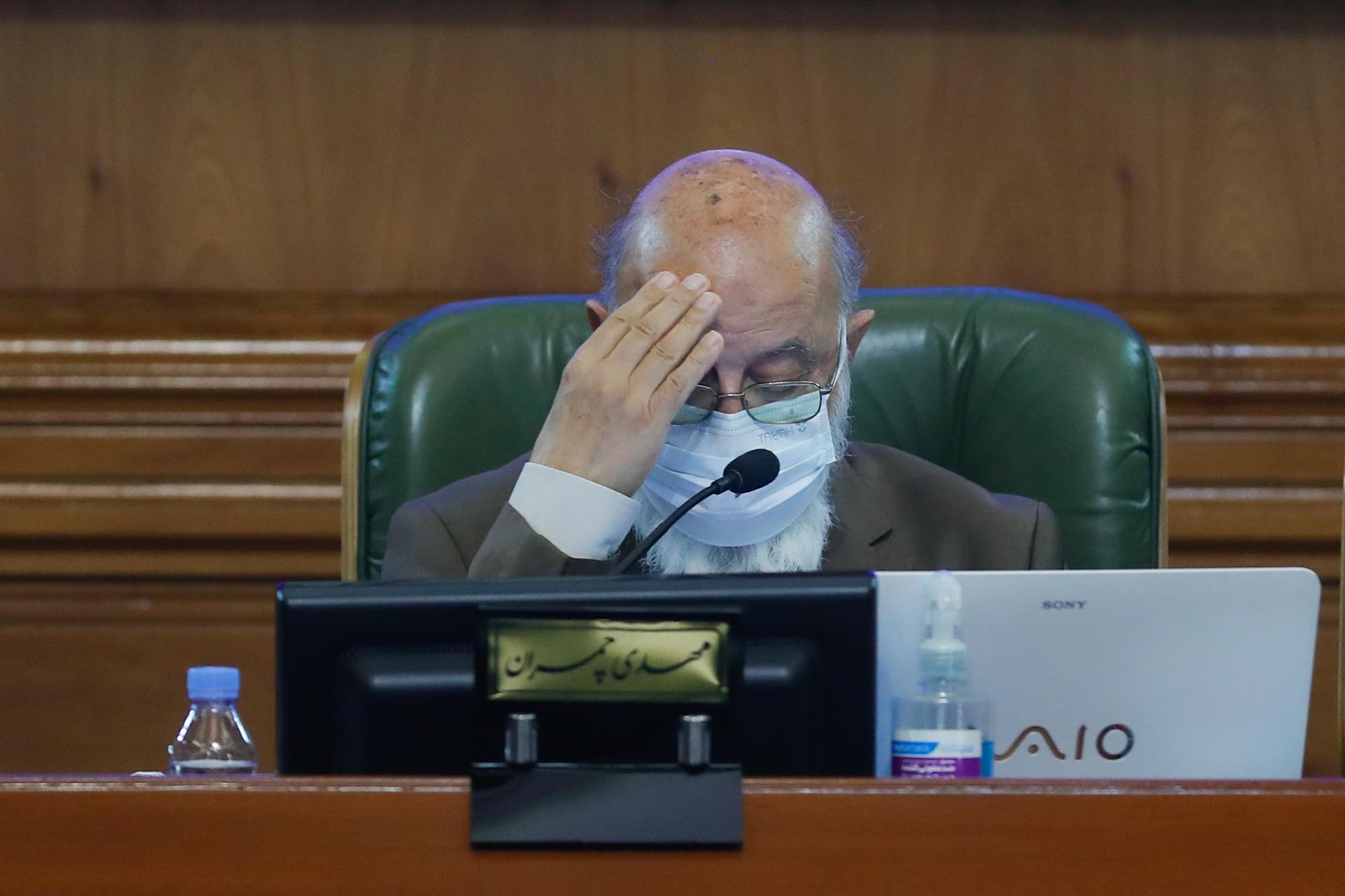 جلسه شورای شهر تهران با حضور زاکانی