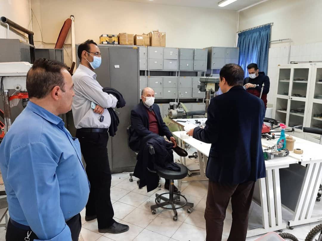 بازدید سرپرست جدید اداره کل امور پژوهشی و پروژههای تحصیلات تکمیلی دانشگاه آزاد اسلامی از مجتمع مراکز تحقیقاتی و مجتمع آزمایشگاهی شهید باکری واحد تبریز