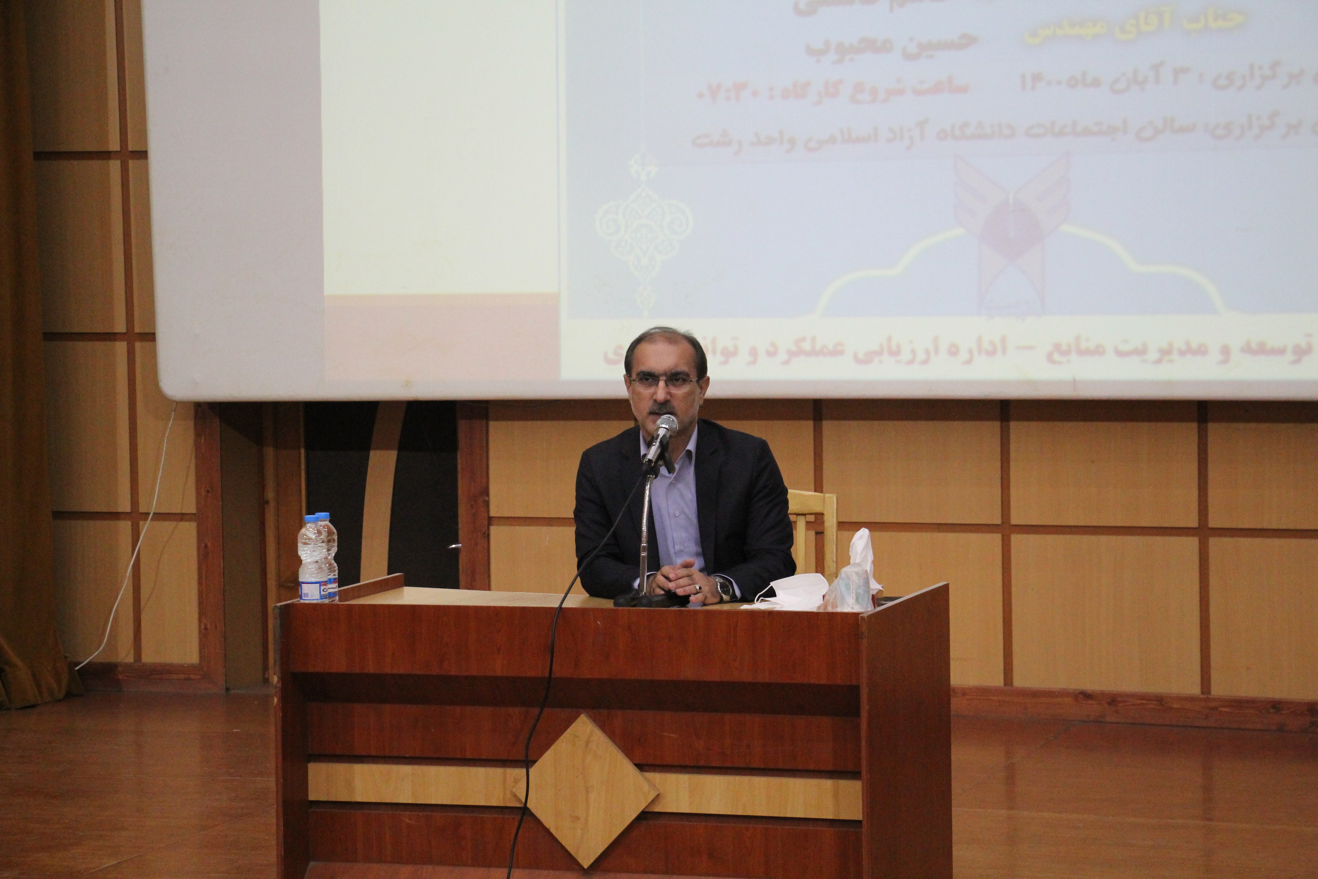 محمد دوستار رئیس دانشگاه آزاد اسلامی استان گیلان