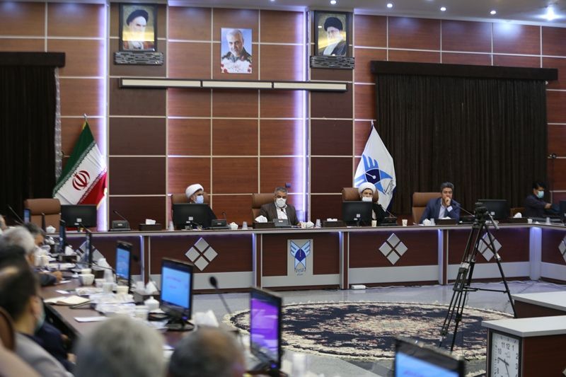 جلسه شورای دانشگاه آزاد اسلامی استان مرکزی برگزار شد