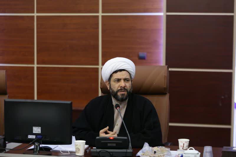 حجتالاسلام مهدی ایمانیمقدم مسئول دفتر نهاد نمایندگی مقام معظم رهبری در دانشگاههای استان مرکزی