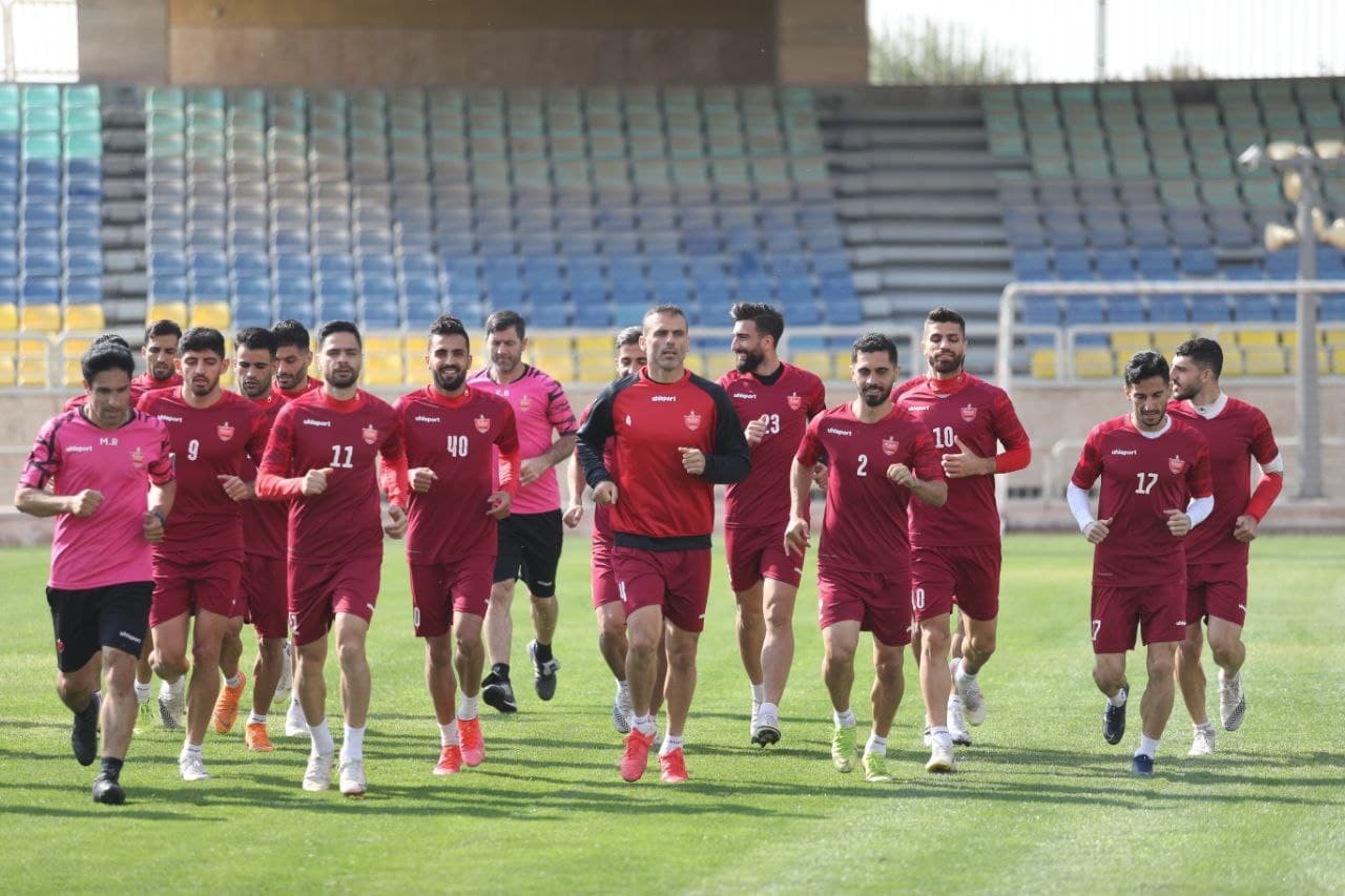 تمرین پرسپولیس