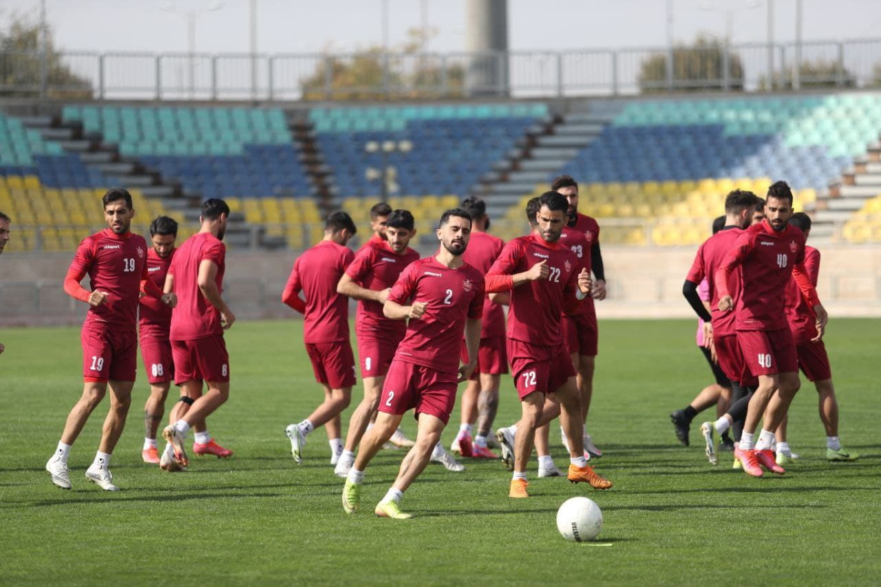 تمرین پرسپولیس