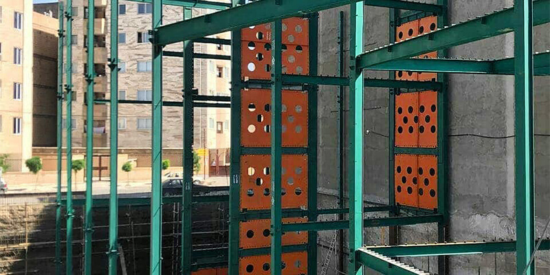دیوار برشی فولادی