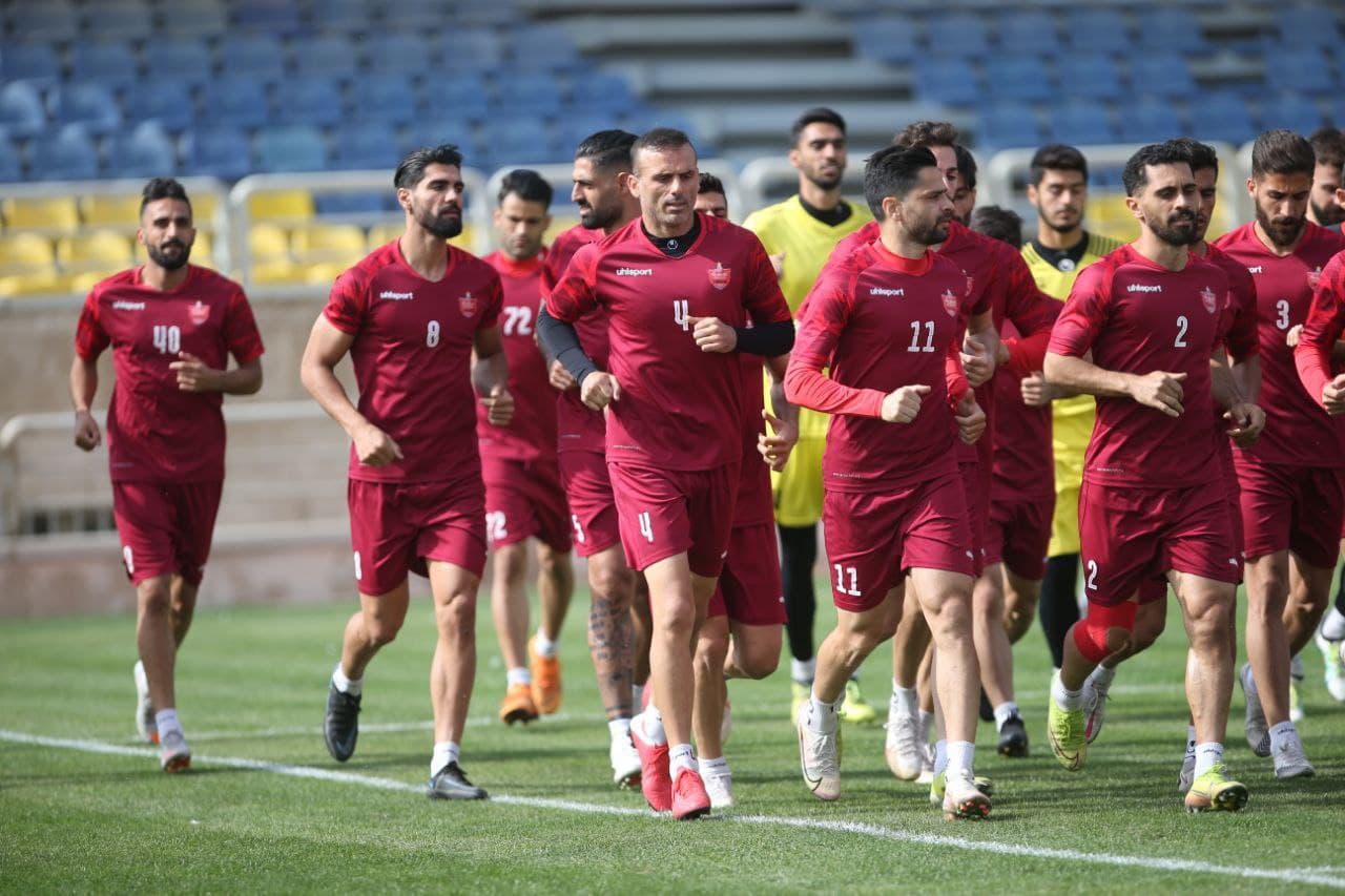 تمرین پرسپولیس