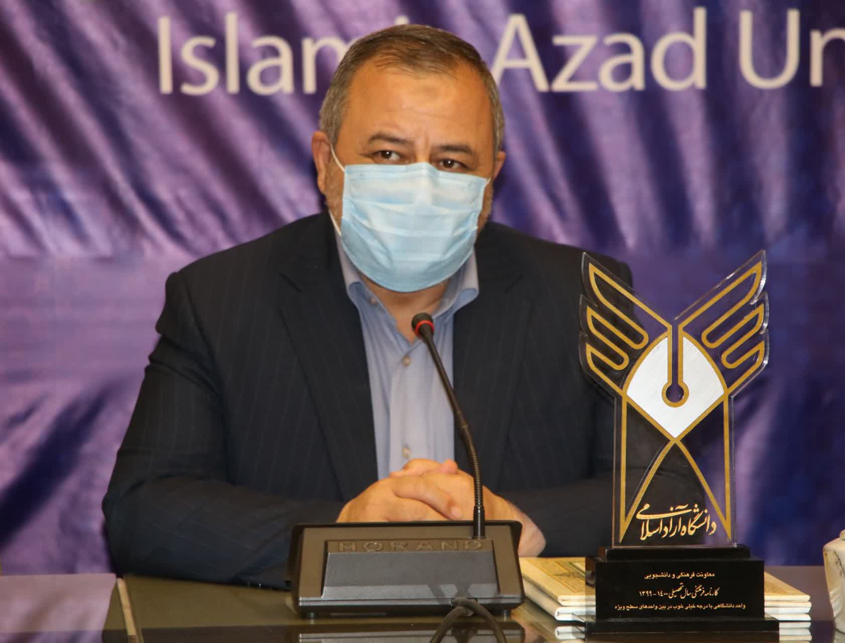 عزیز جوانپور رئیس دانشگاه آزاد اسلامی استان آذربایجان شرقی