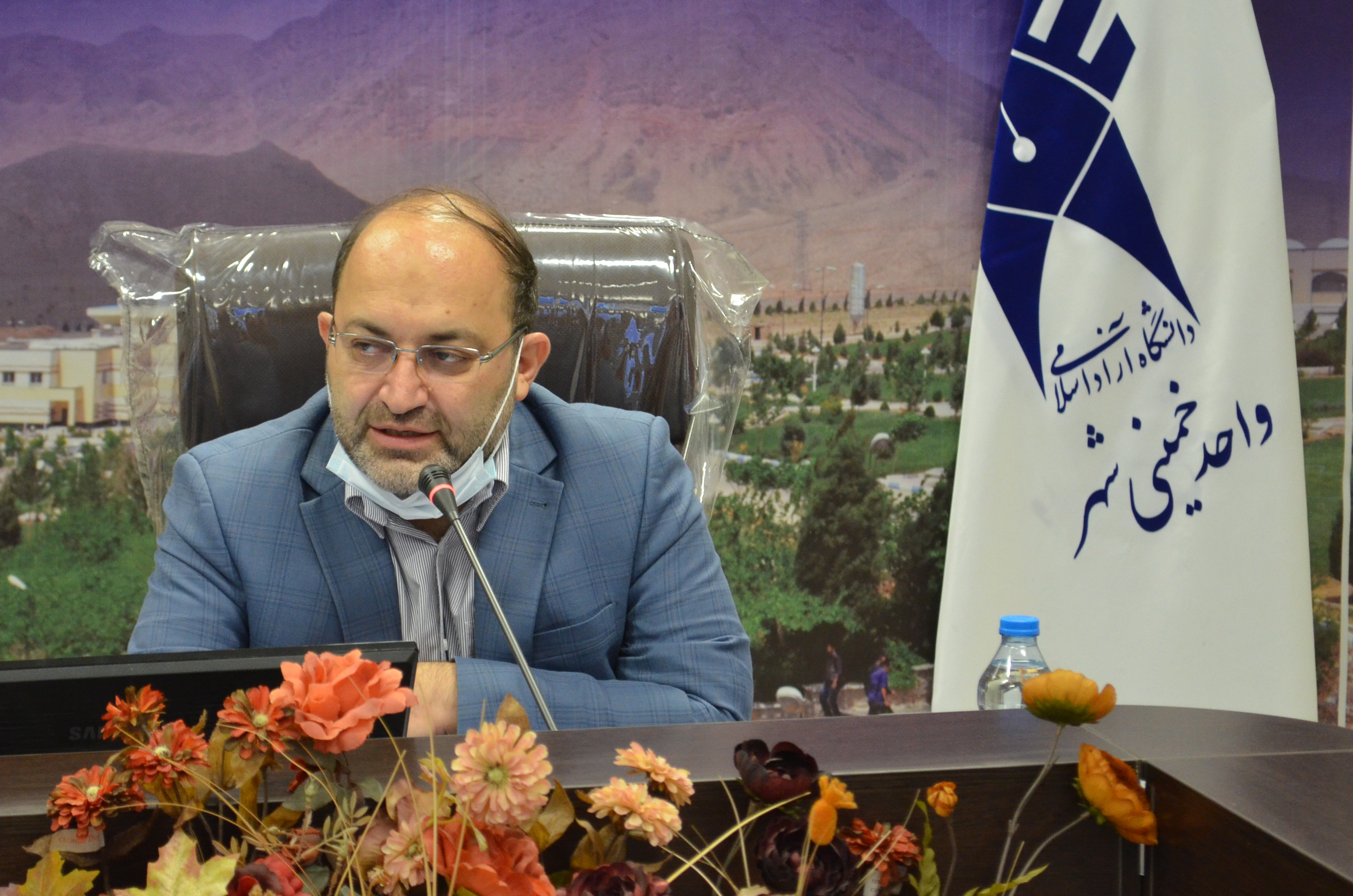 پیام نجفی رئیس دانشگاه آزاد اسلامی استان اصفهان