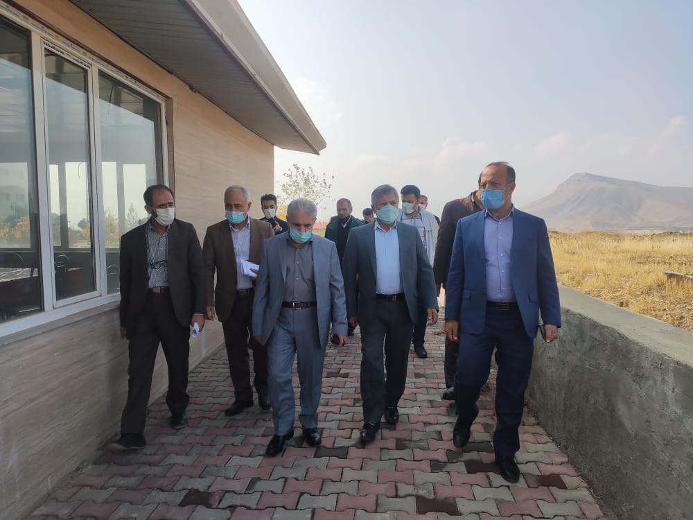 فرامرز فتحنژاد سرپرست دانشگاه آزاد اسلامی استان آذربایجان غربی در بازدید از واحد بوکان