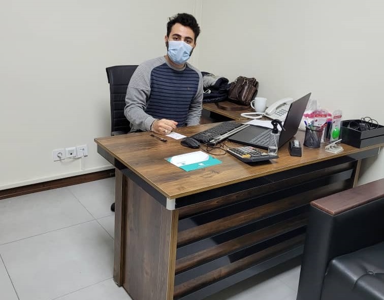 محراب رحیمزاده دبیر انجمن علمی مهندسی پزشکی دانشگاه آزاد اسلامی واحد علوم و تحقیقات