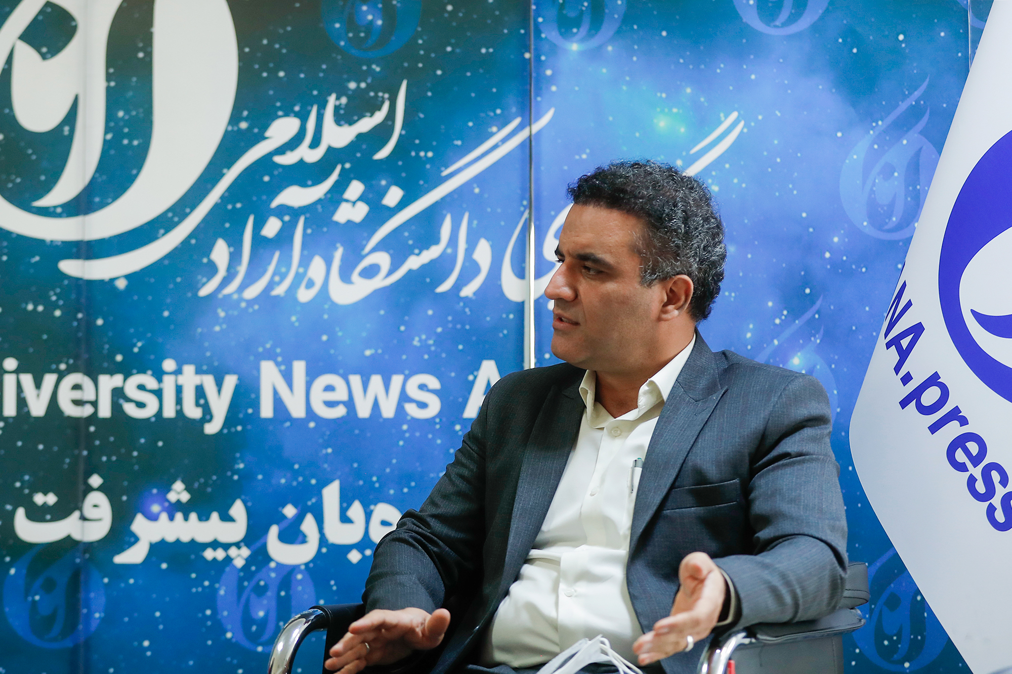 دکتر میرفخرالدینی معاون آموزشی دانشگاه فنی و حرفه ای