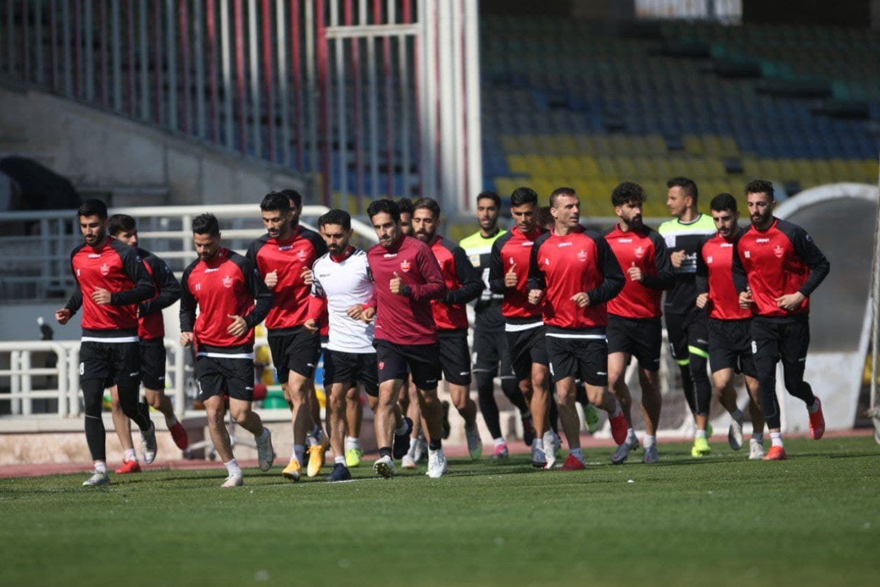 تمرین پرسپولیس