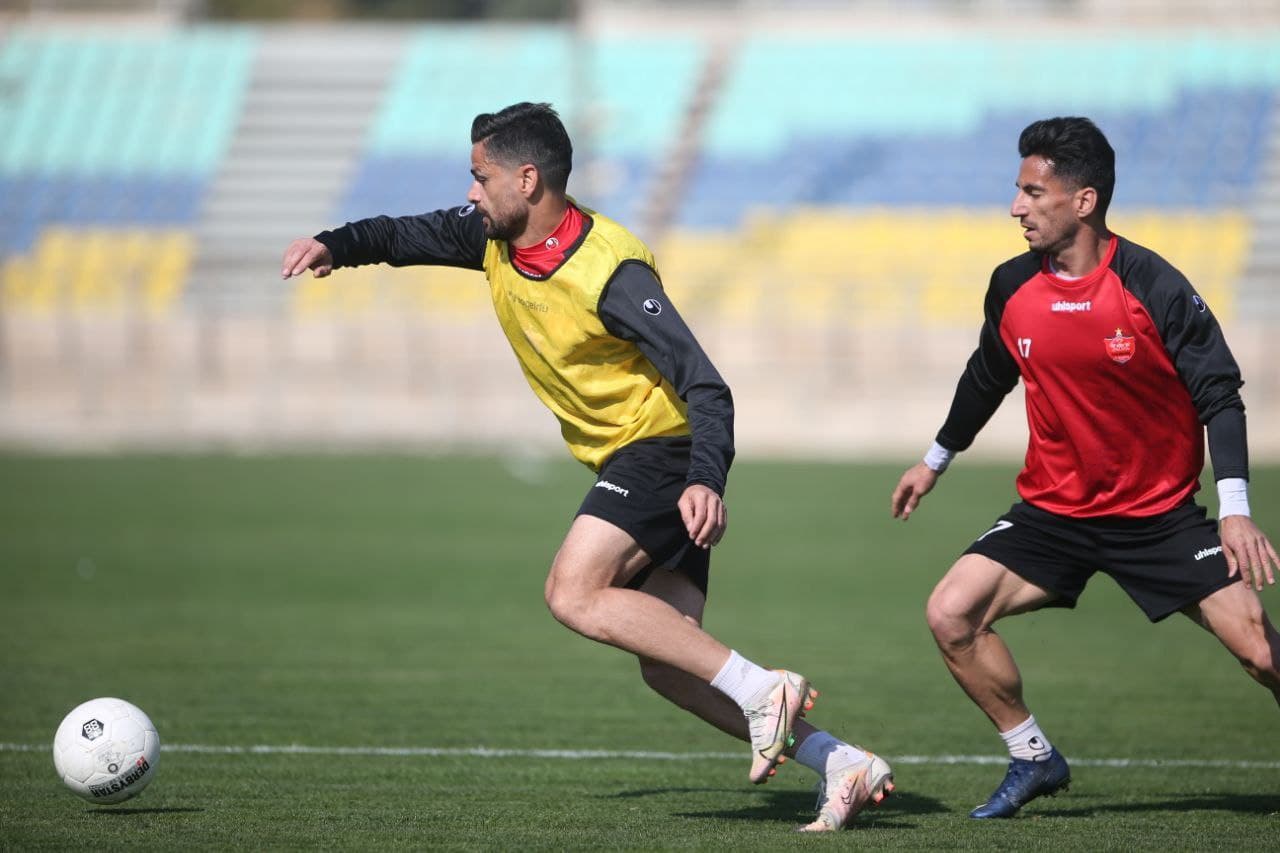 کمال کامیابینیا تمرین پرسپولیس