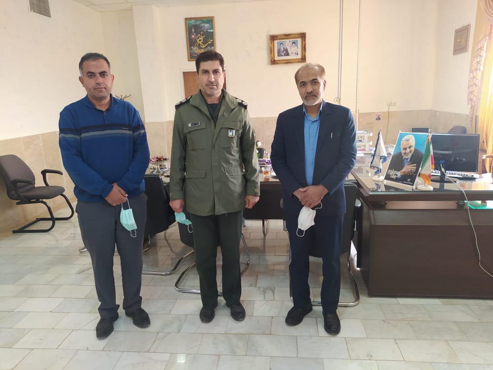 جلسه شورای فرهنگی دانشگاه آزاد ارسنجان با حضور فرمانده سپاه این شهرستان