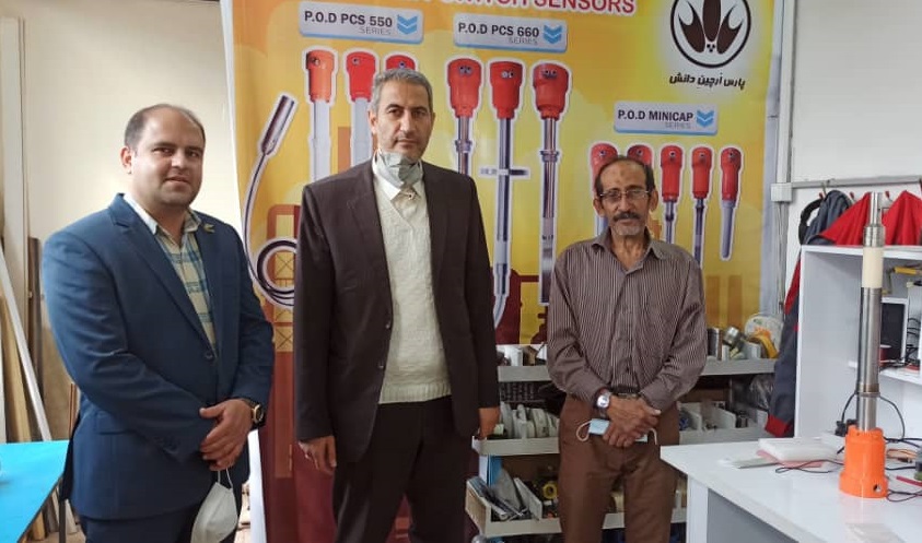بازدید مجاهد امیری رئیس دانشگاه آزاد آباده از مرکز رشد فناوری شهرستان آباده