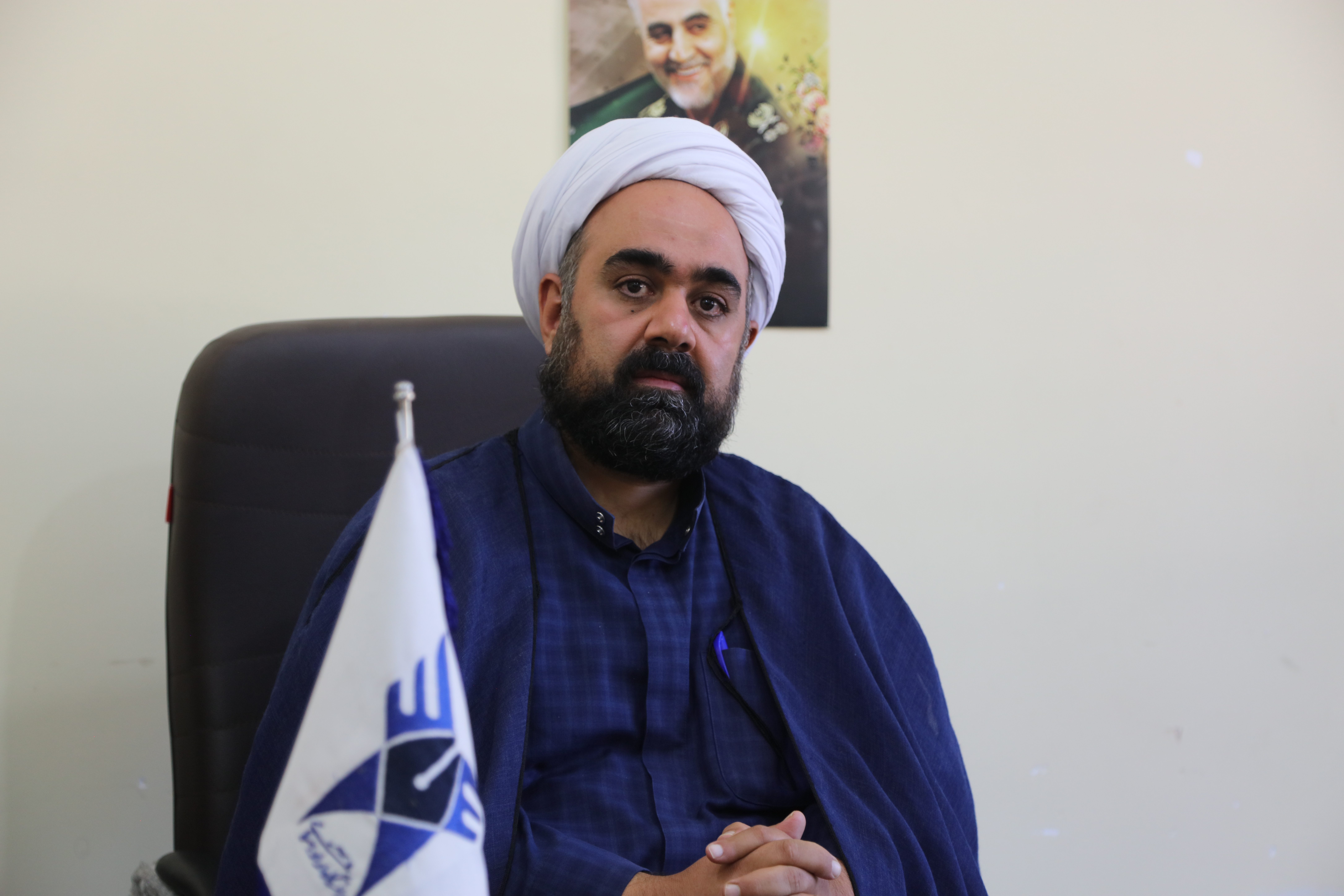 حسین کارگر معاون فرهنگی دانشجویی دانشگاه آزاد اسلامی واحد زرقان