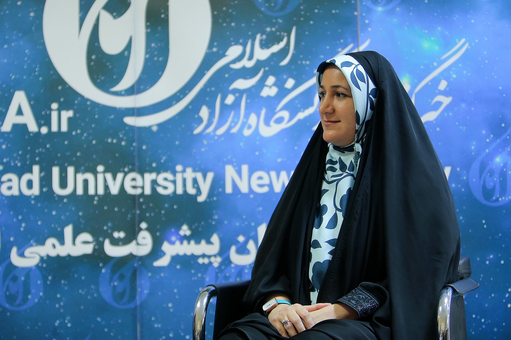 بازدید خانم دکتر معین مهر مدیر گروه معماری دانشگاه آزاد اسلامی از تحریریه خبرگزاری آنا