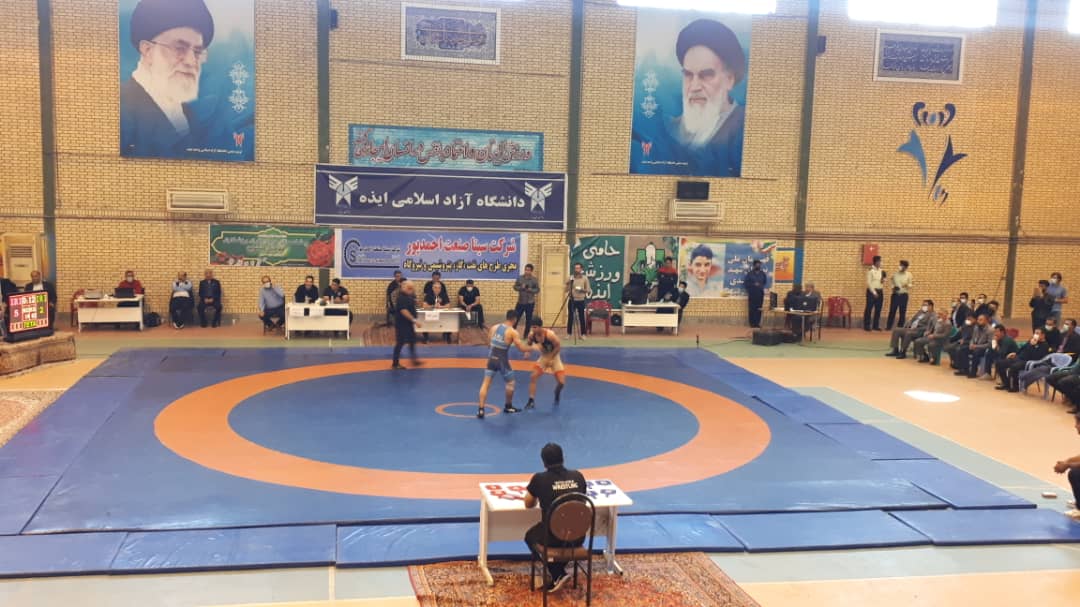آغاز رقابتهای دور برگشت لیگ برتر کشتی فرنگی ایران در دانشگاه آزاد اسلامی ایذه
