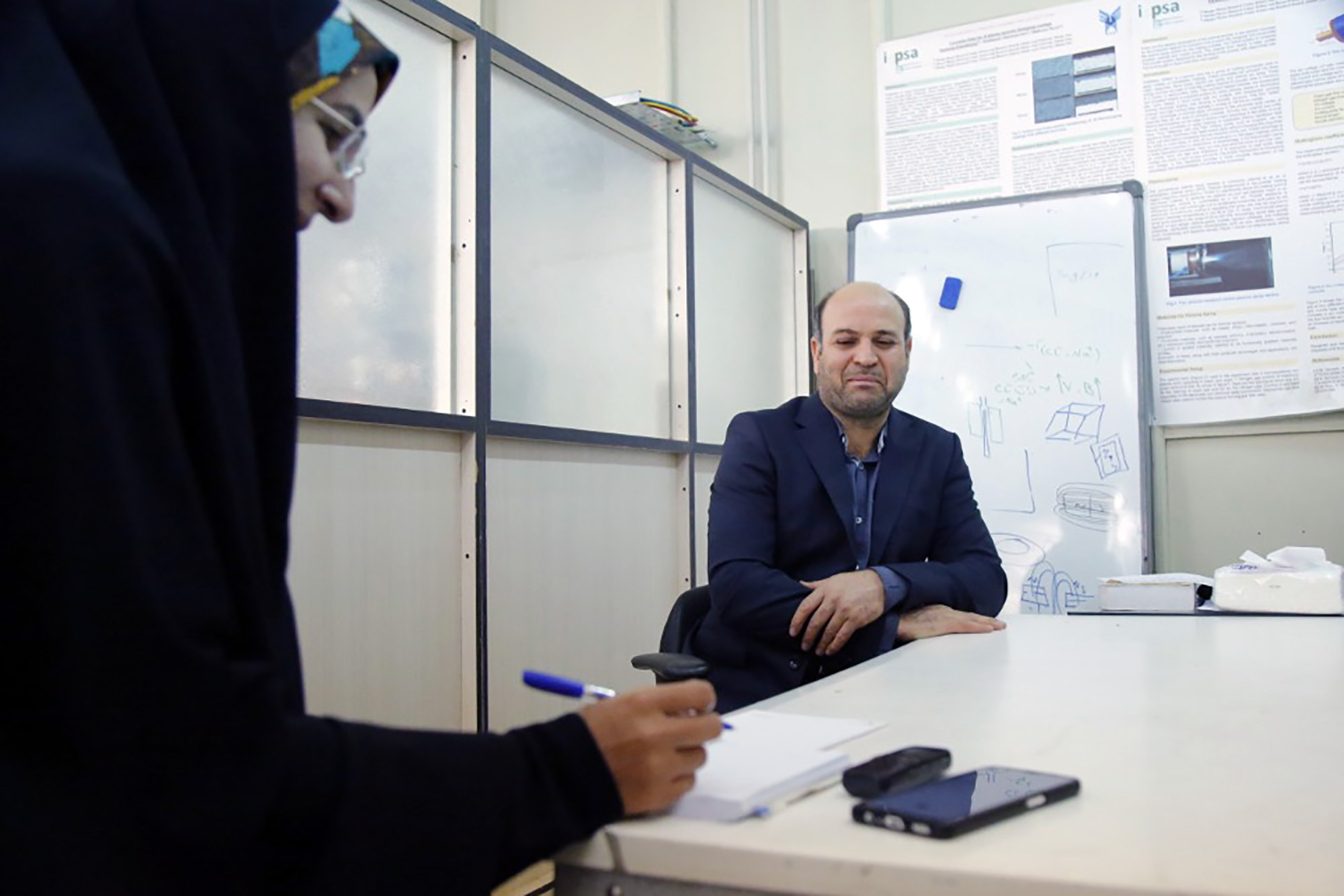 شهروز ساویز رئیس مرکز تحقیقات فیزیک و پلاسمای دانشگاه آزاد اسلامی