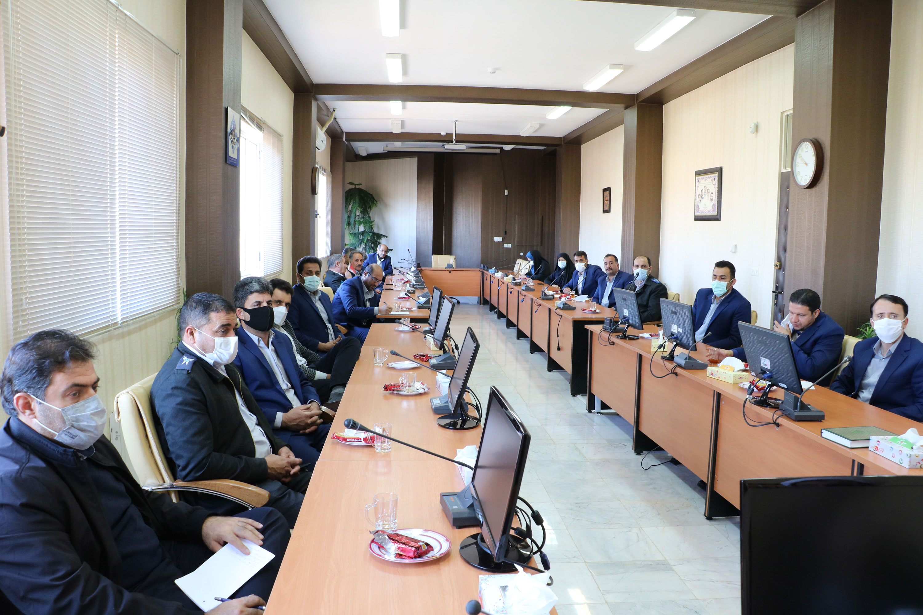 نشست کارکنان حوزه حفاظت فیزیکی دانشگاه آزاد اسلامی واحد شهرکرد