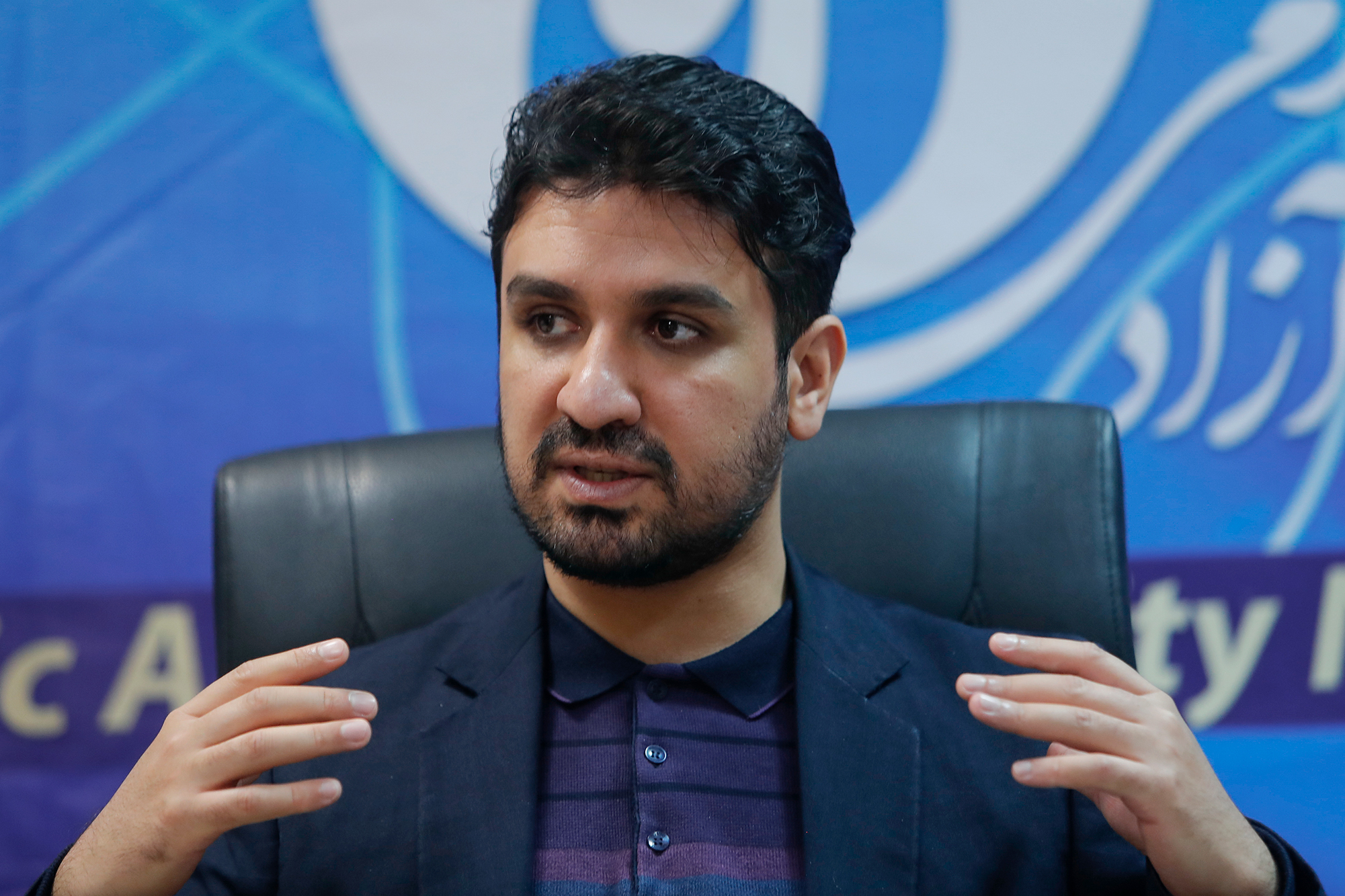 میثم اللهمرادی رئیس اداره ورزش همگانی دانشگاه آزاد اسلامی