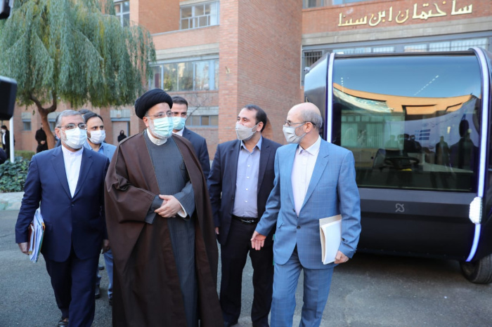 بازدید رئیس جمهور از دانشگاه شریف