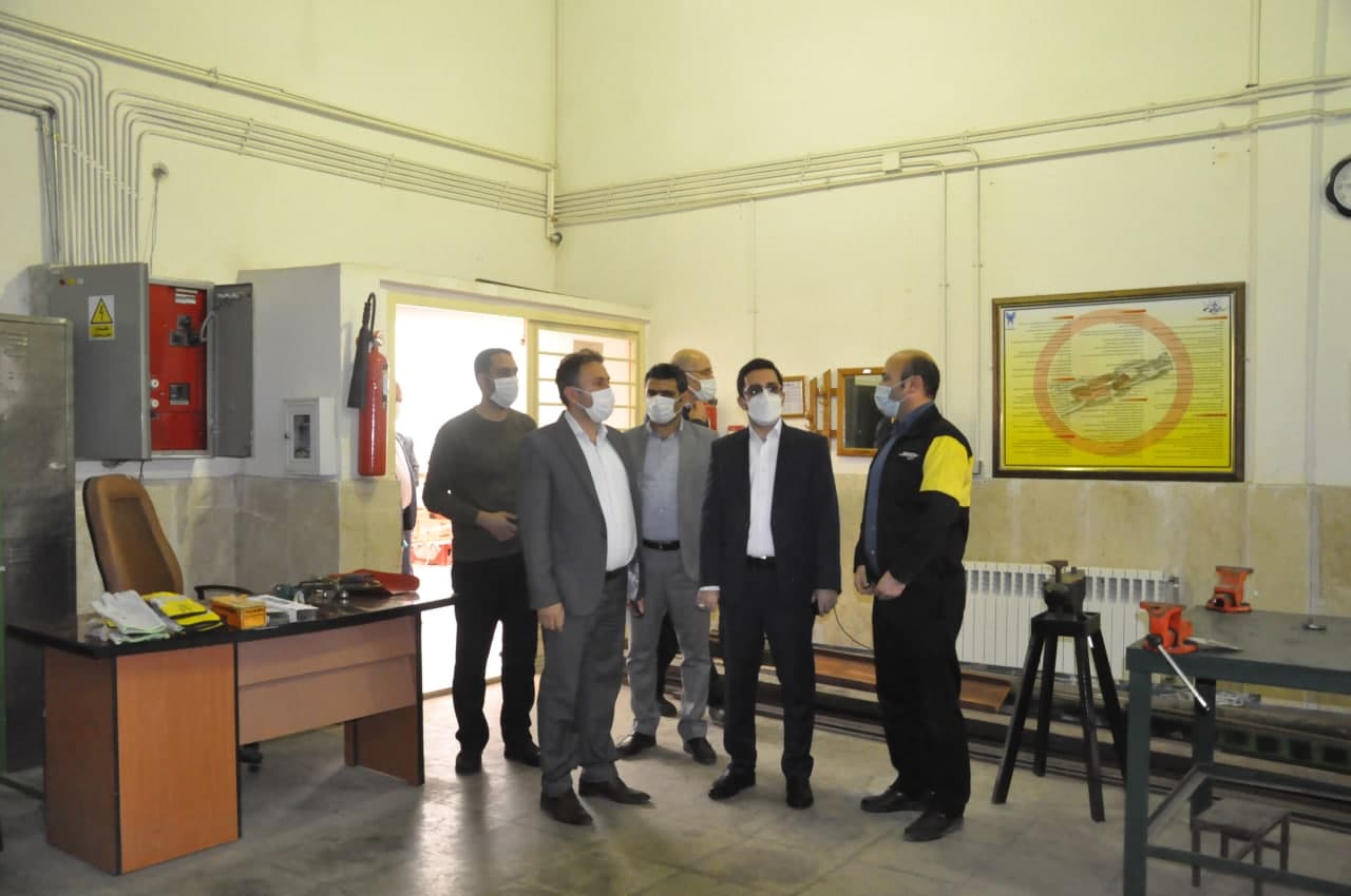 بازدید مدیرعامل صندوق پژوهش و فناوری دانشگاه آزاد اسلامی از واحد علی آبادکتول