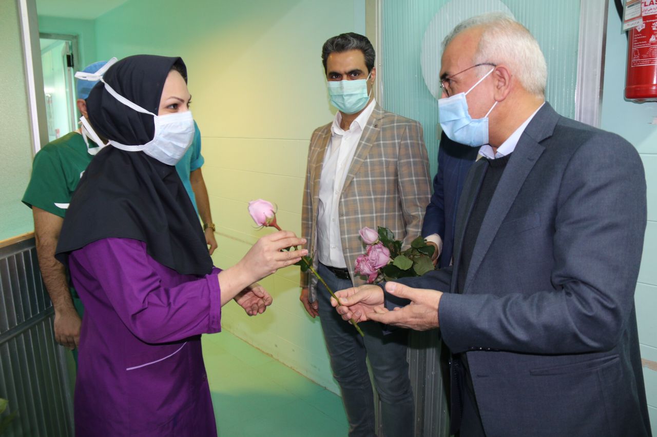 پرستاران بیمارستان شاهولی دانشگاه آزاد اسلامی واحد یزد تجلیل شدند