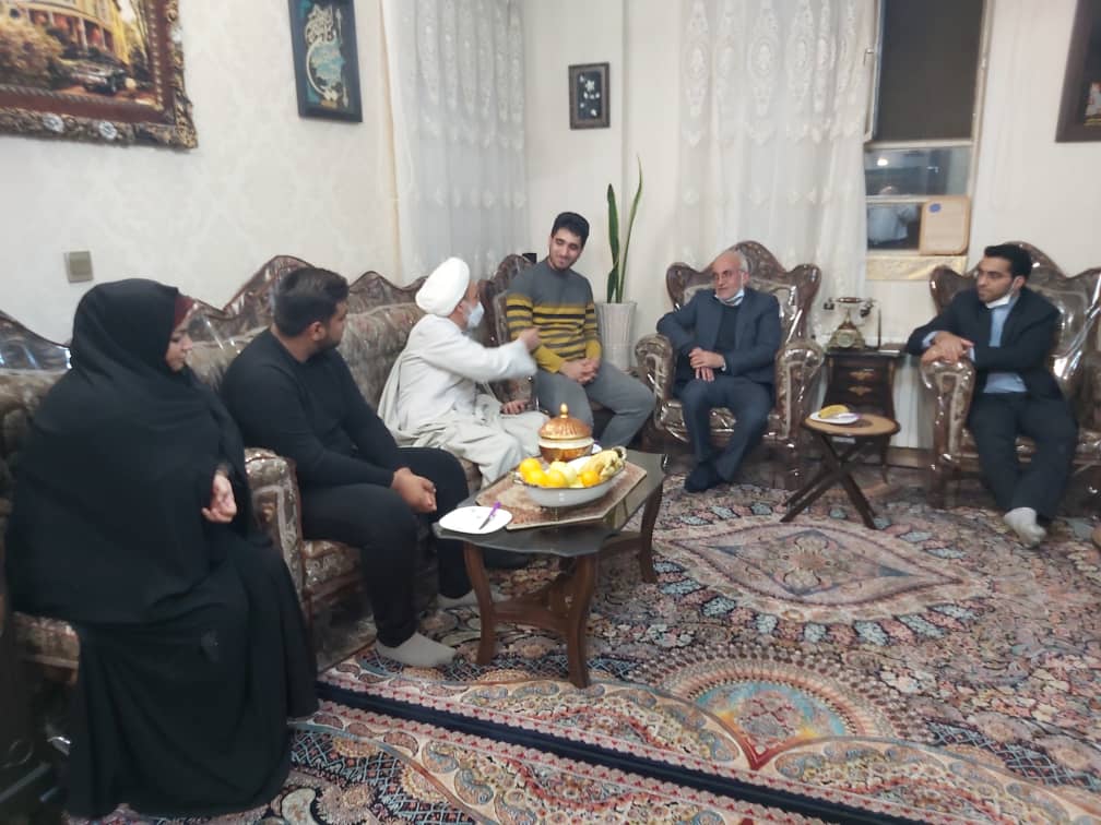 دیدار با خانواده شهید شمسالدینی