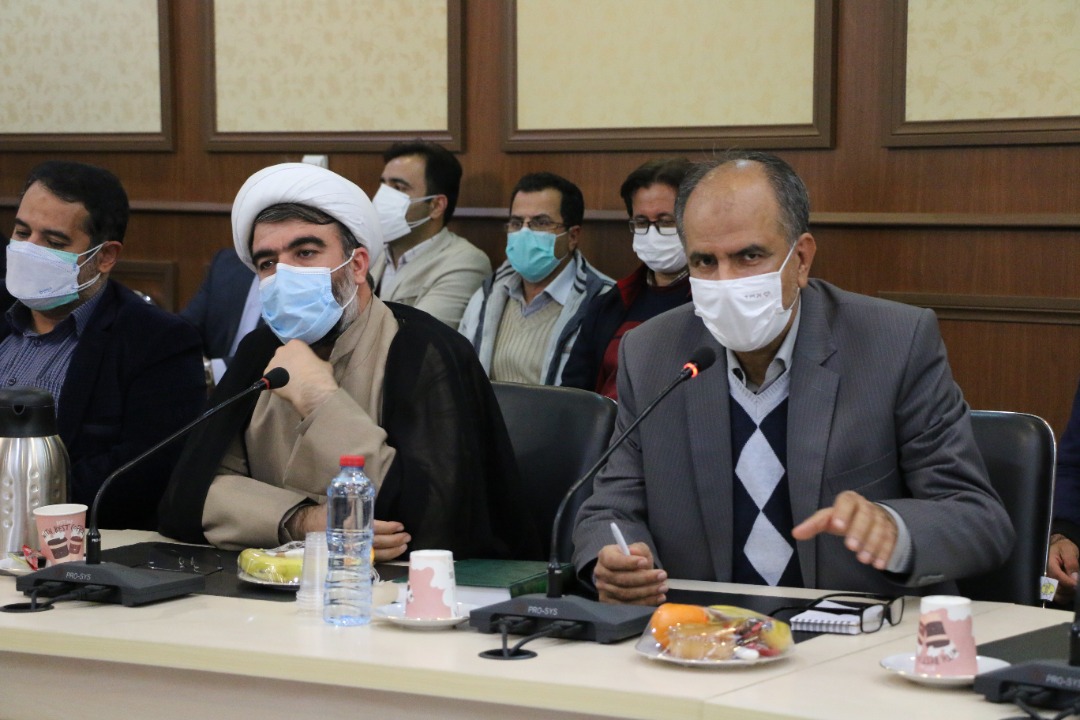 سیدمحمد حسینی معاون امور مجلس رئیسجمهور در نشست اعضای بسیج اساتید مراکز آموزش عالی استان لرستان