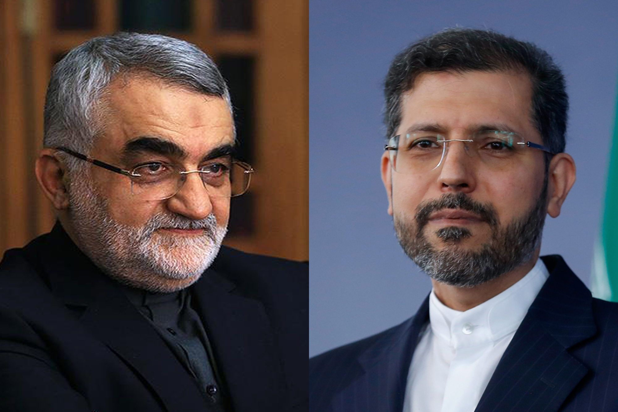 علاءالدین بروجردی خطیب زاده و سعید خطیب زاده