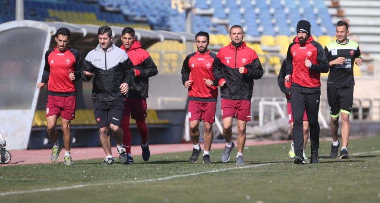 تمرین پرسپولیس