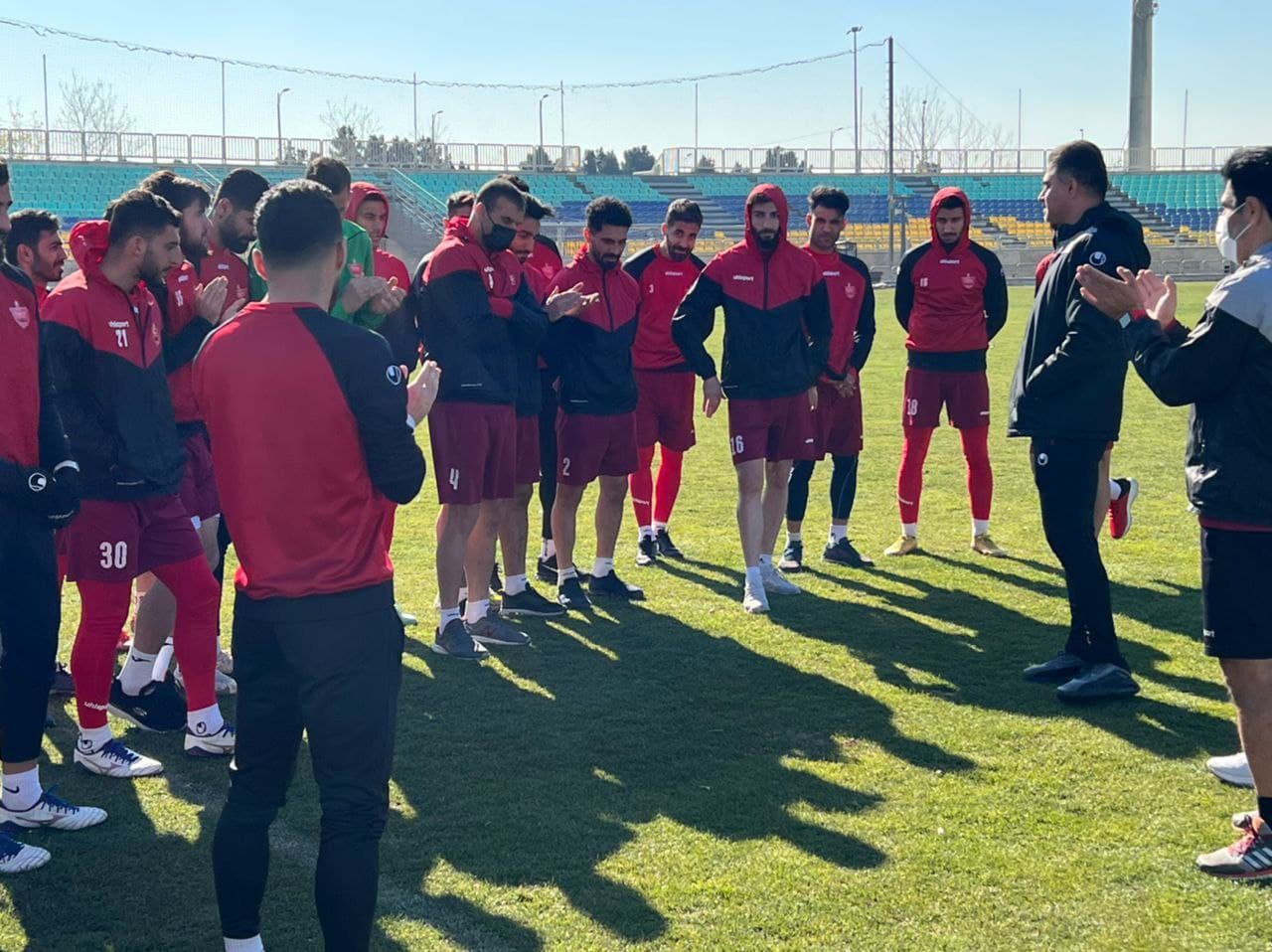 تمرین پرسپولیس