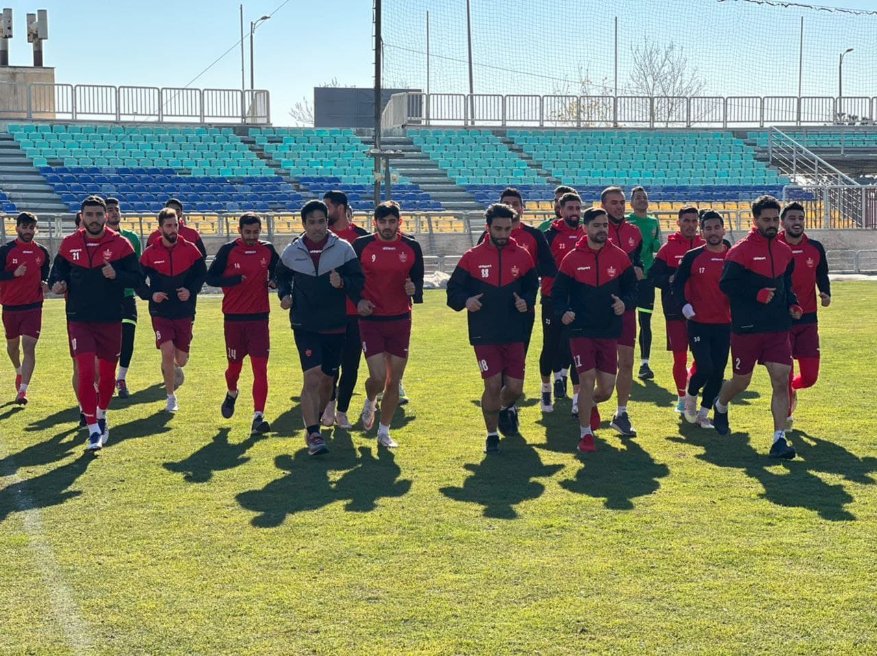 تمرین پرسپولیس