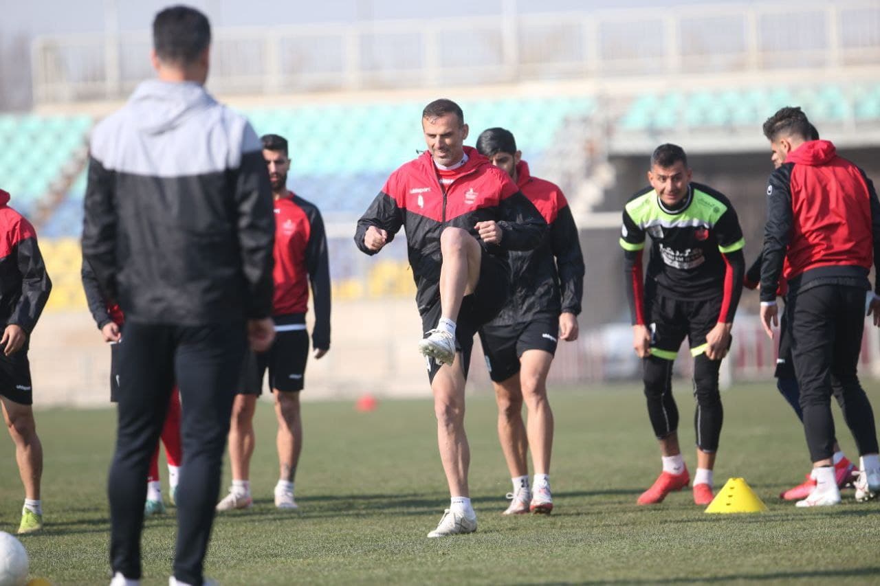 تمرین پرسپولیس