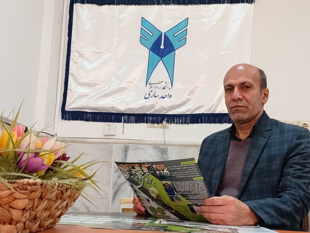 صادق سلمانپور معاون پژوهشی دانشگاه آزاد اسلامی استان مازندران