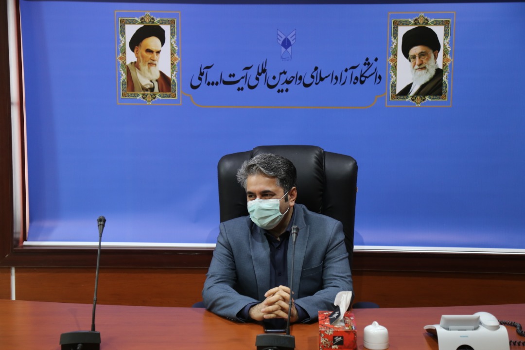 حامد برجسته رئیس دانشگاه آزاد آیتالله آملی