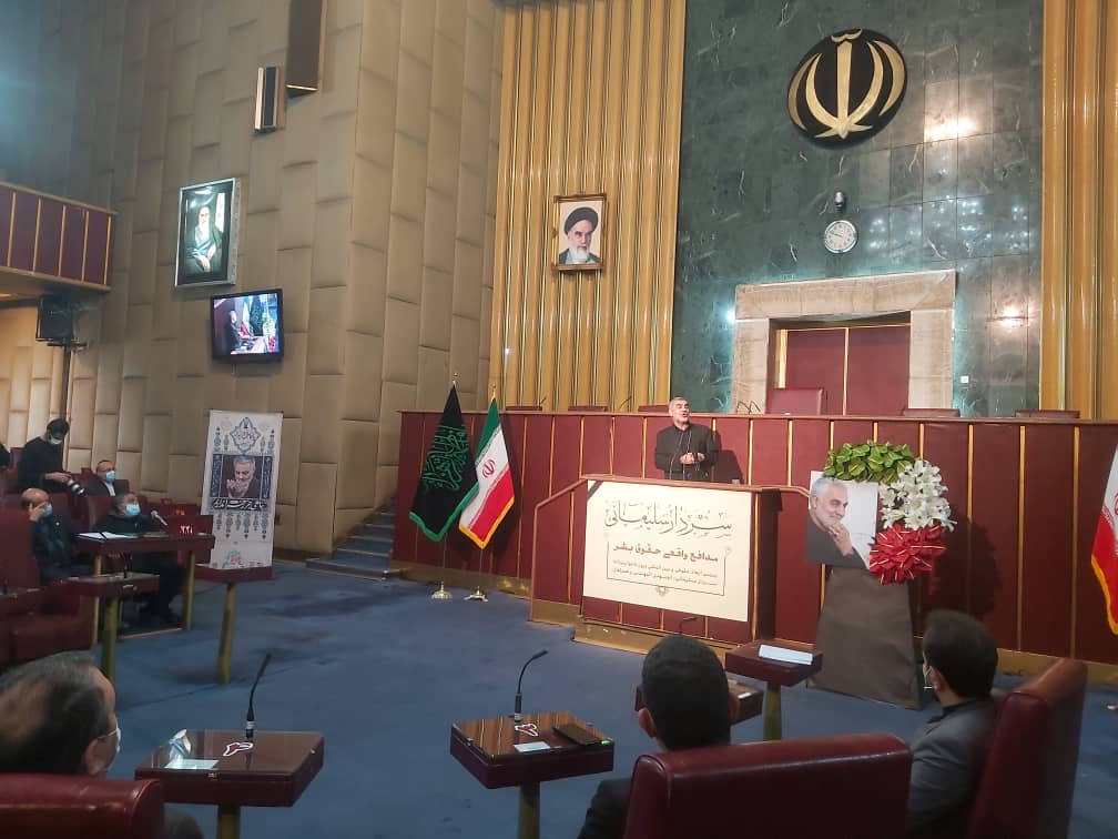 نیکزاد مراسم شهید سلیمانی