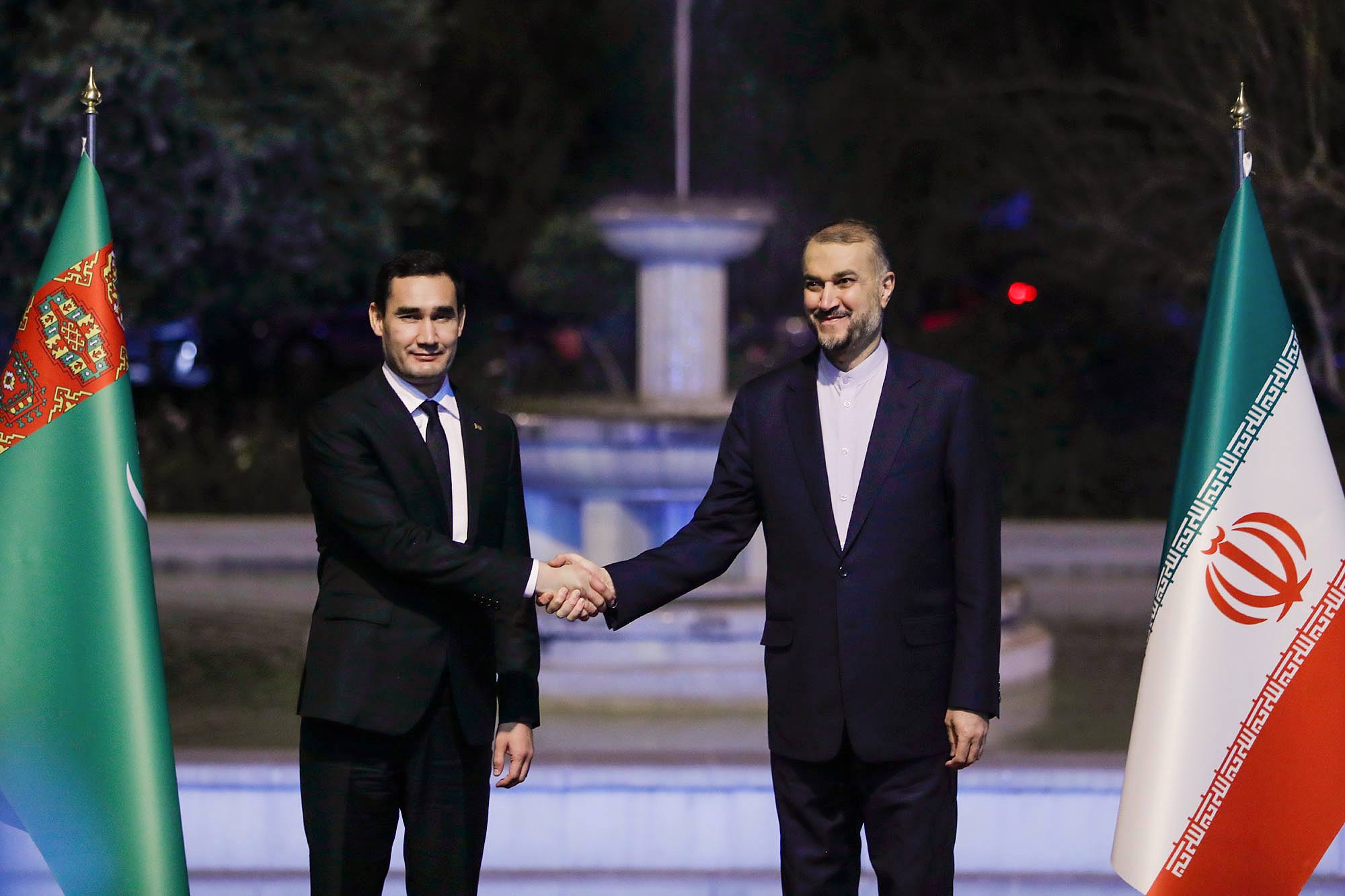 دیدار معاون رئیس جمهور ترکمنستان با وزیر امور خارجه