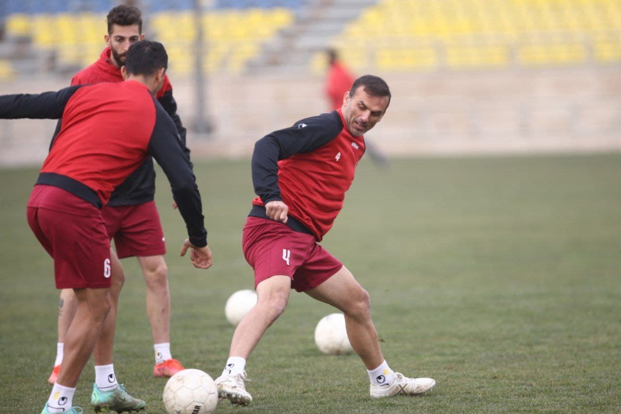 سید جلال حسینی تمرین پرسپولیس