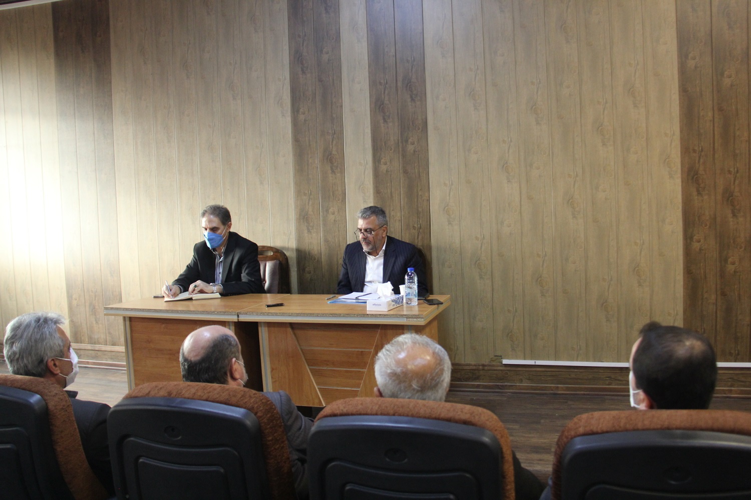دیدار دکتر کلانتری با دانشکده مدیریت