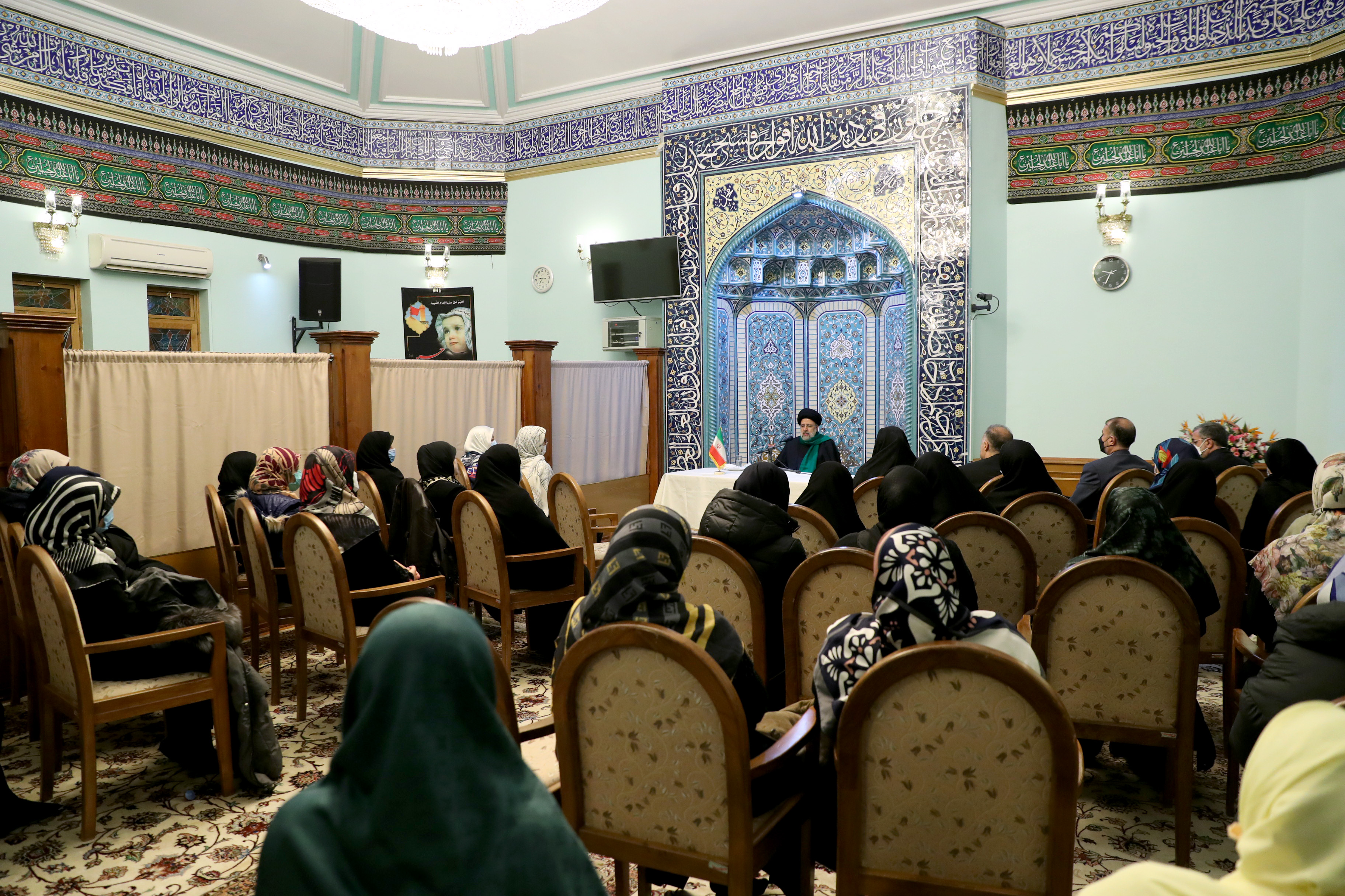 رئیسی دیدار بانوان روسیه