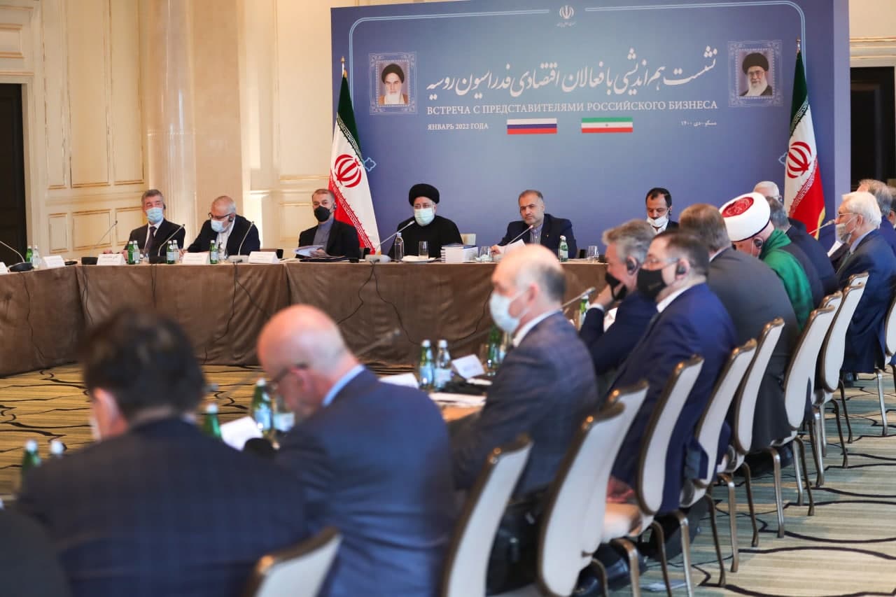 رئیسی فعالان اقتصادی روسیه