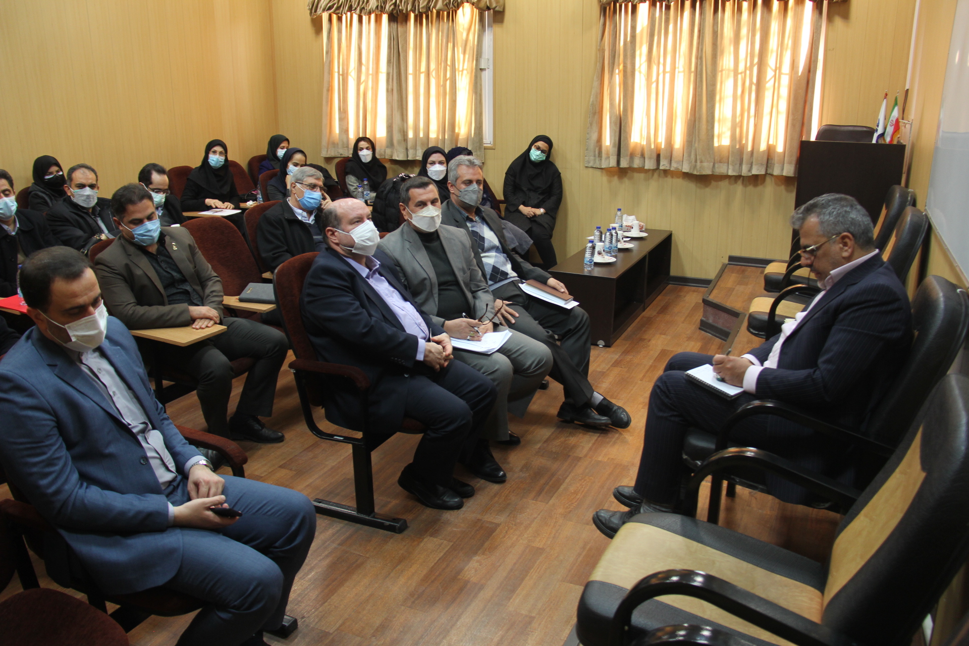 دکتر کلانتری در دانشکده تربیت بدنی