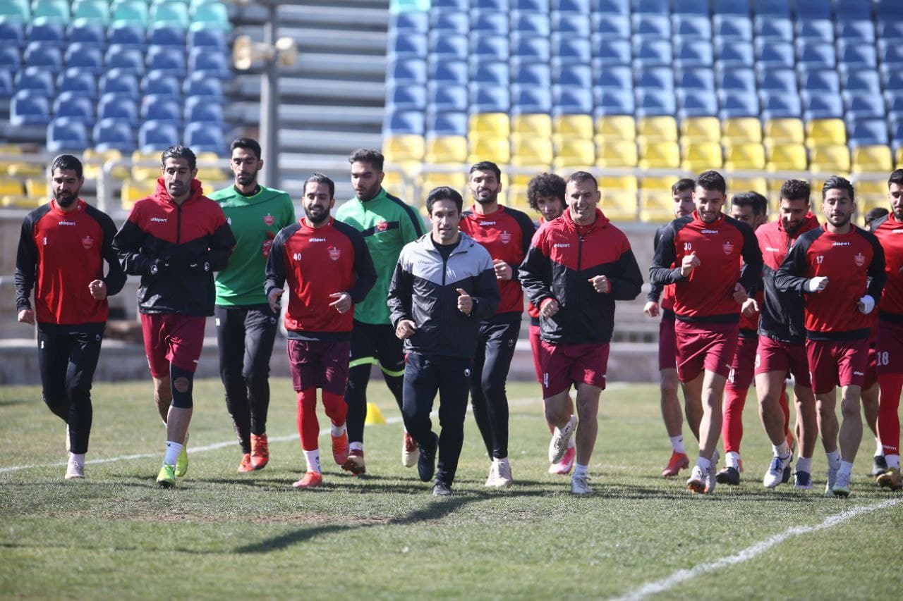 تمرین پرسپولیس