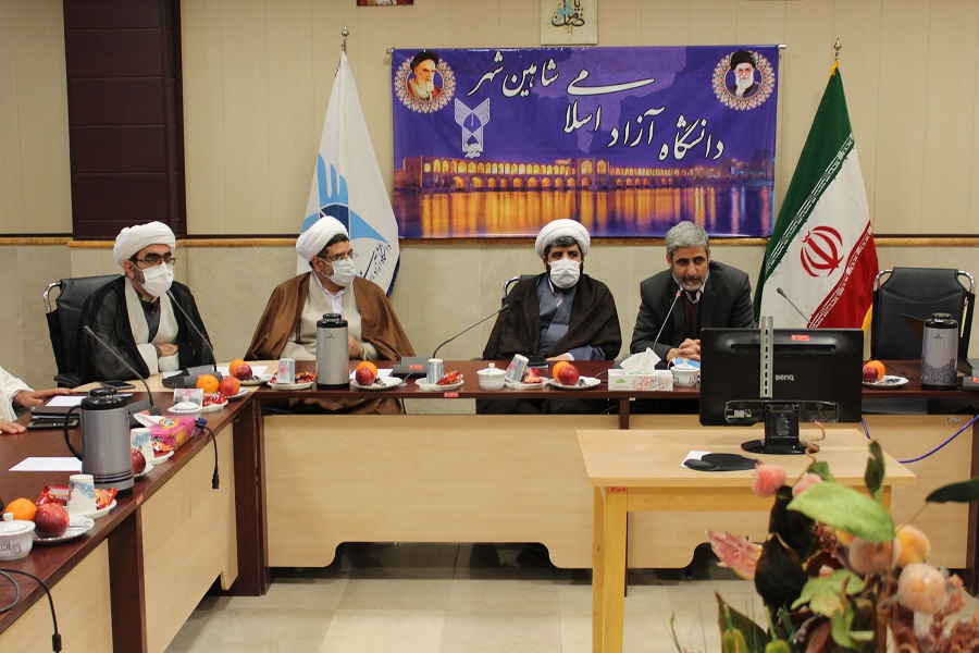 جلسه ائمه جماعات دانشگاههای آزاد اسلامی استان اصفهان با مسئول نهاد نمایندگی مقام معظم رهبری در دانشگاه آزاد اسلامی استان اصفهان