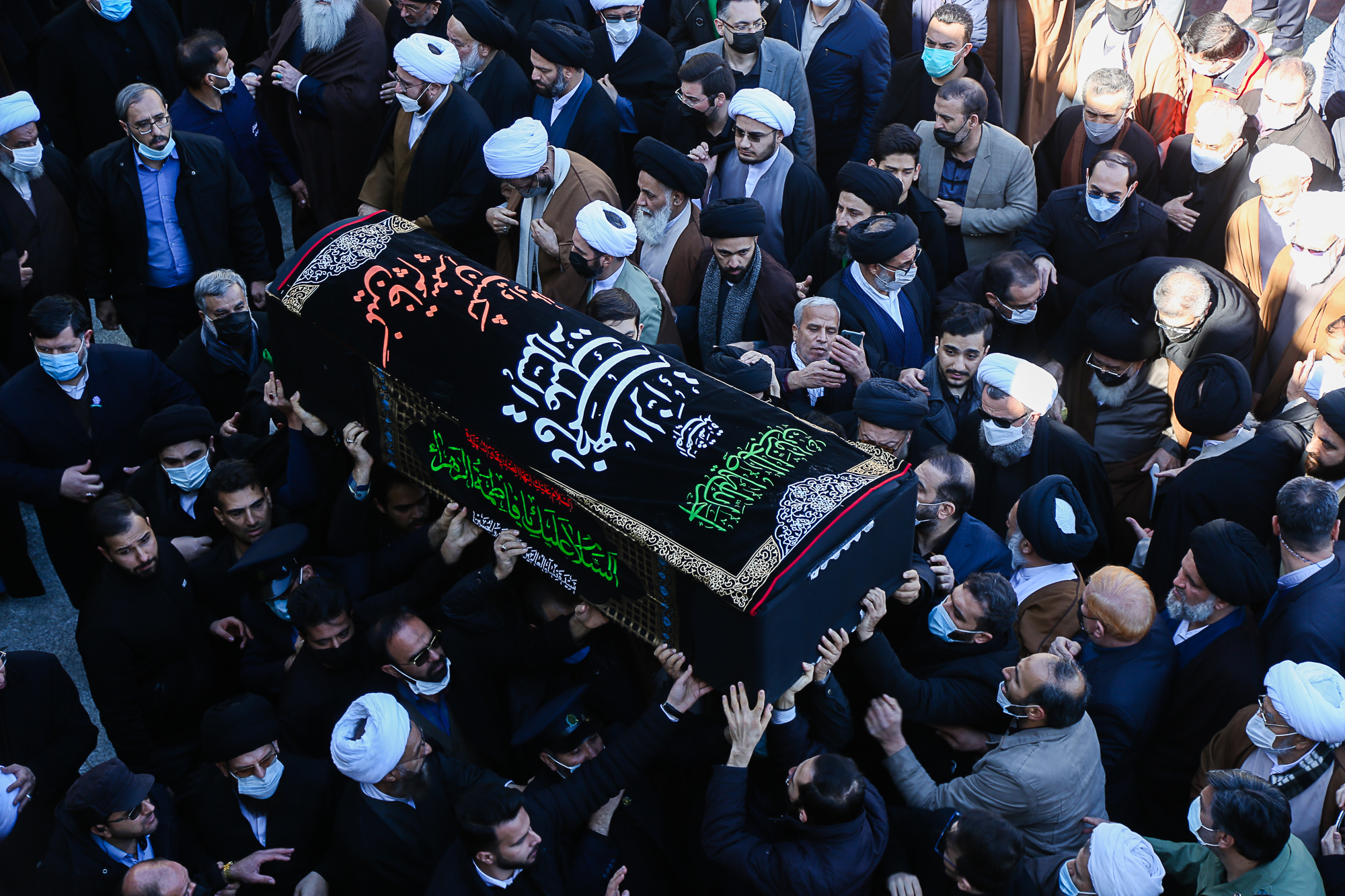 تشییع پیکر پاک آیت الله العظمی صافی گلپایگانی(ره) در قم