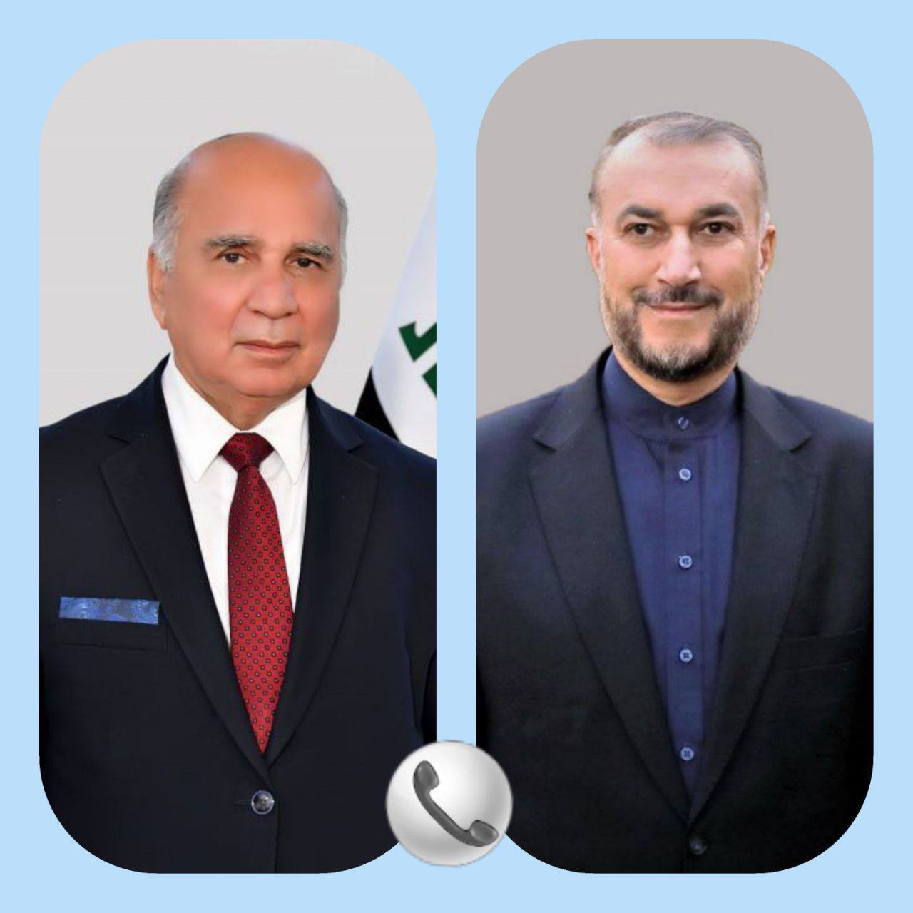 فؤاد حسین - امیرعبداللهیان