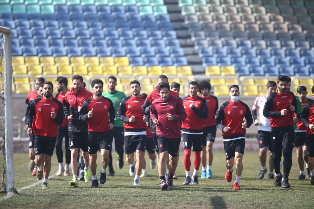 تمرین پرسپولیس