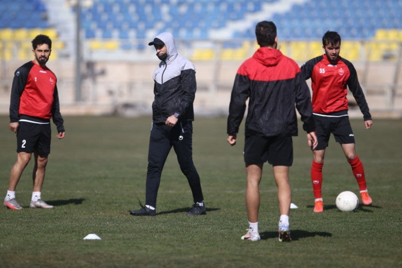 تمرین پرسپولیس